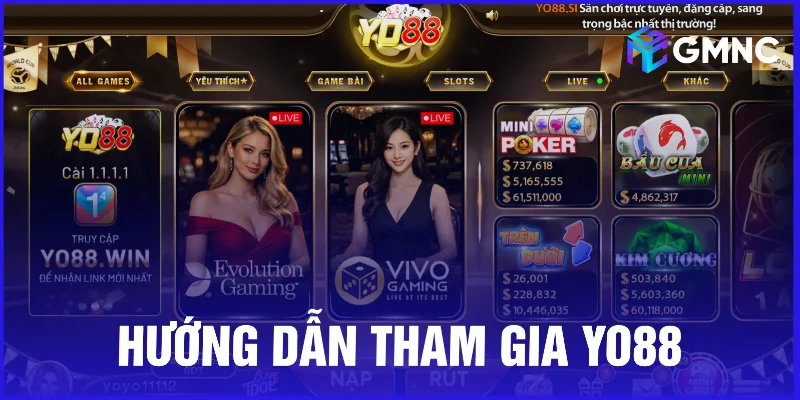 Hướng dẫn tham gia cổng game